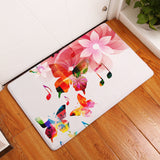 Flannel Piano Key Floor Mats, Digital Printing Foot Mats, Kitchen Absorbent Non-slip Mats, Floor Mats - Home & beyond co
