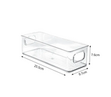Home & Beyond Co Trans Store Kitchen Box with clear plastic compartments for organizing kitchen supplies.