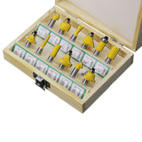 12 Sets of woodworking cutter 12PC yellow - Home & beyond co
