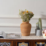 Woven Ornaments Floral Vases - Home & beyond co