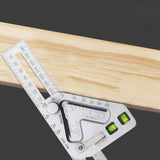Triangular Level Multifunctional Woodworking Triangle Ruler Angle Ruler Revolutionary Carpentry Tool Measuring Tools - Home & beyond co