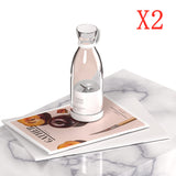 350ML Electric Juicer Blender Mixer USB Rechargeable Machine Household Portable Blender Maker Cup Kitchen Tool Kit - Home & beyond co