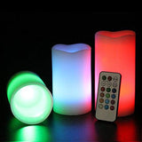 Luma Candles Real Wax Flameless Candles (3pcs/set) - Home & beyond co