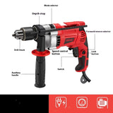Electric Hand Drill Impact Drill Rechargeable High-power Electric Tools - Home & beyond co