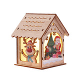 Christmas Decorative Wooden Ornaments LED Lighting - Home & beyond co