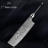 Damascus Knife Embryo High Hardness Kitchen Knives - Home & beyond co