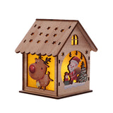 Christmas Decorative Wooden Ornaments LED Lighting - Home & beyond co
