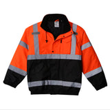 High Visibility Safety Work Clothes High Visible Waterproof Rain Gear Coat - Home & beyond co